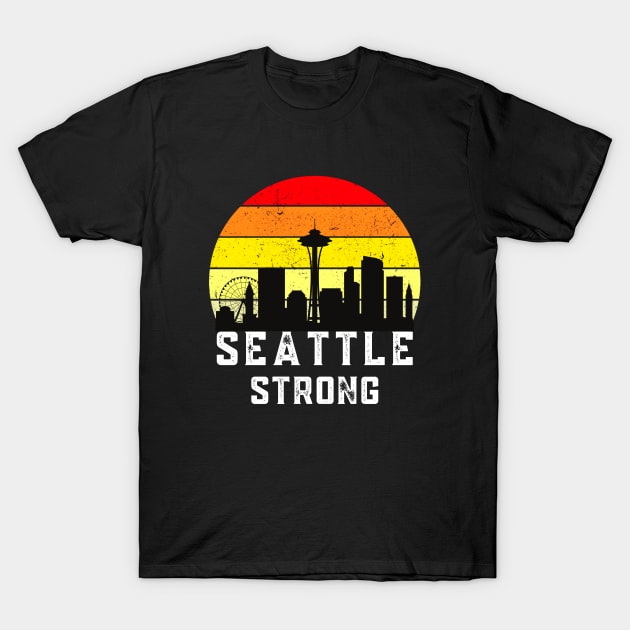 Seattle Strong T-Shirt by E.S. Creative